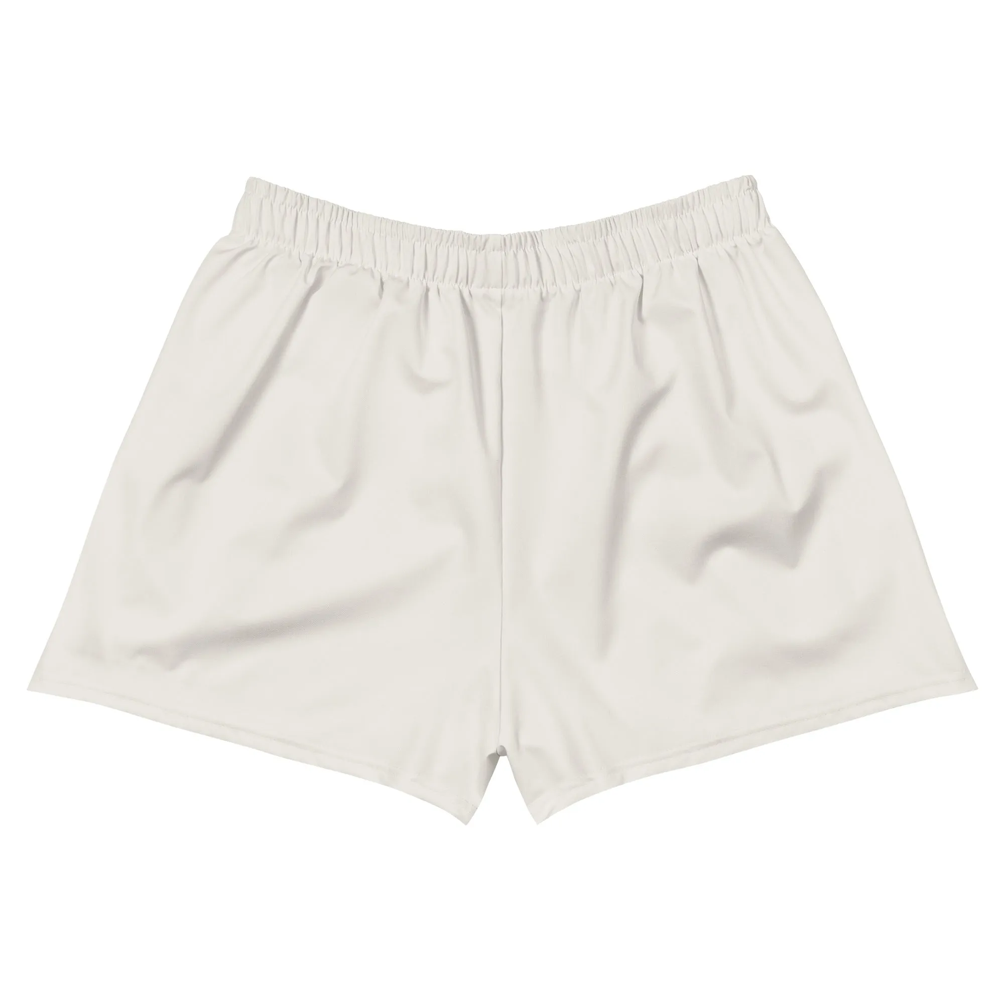 Whisper White Recycled Athletic Shorts