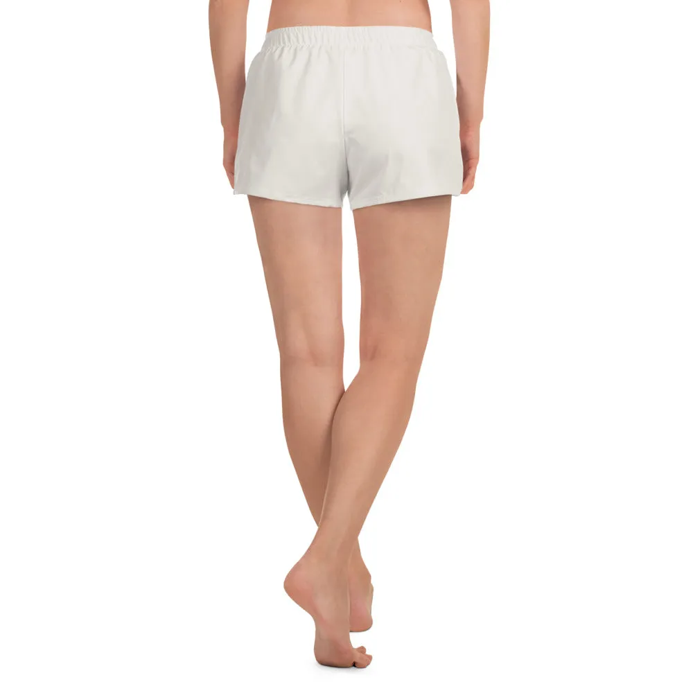 Whisper White Recycled Athletic Shorts