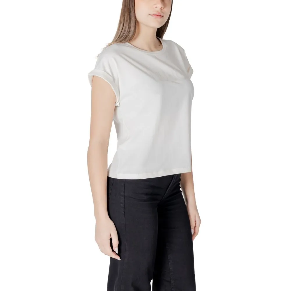 White Cotton Tops & T-Shirt