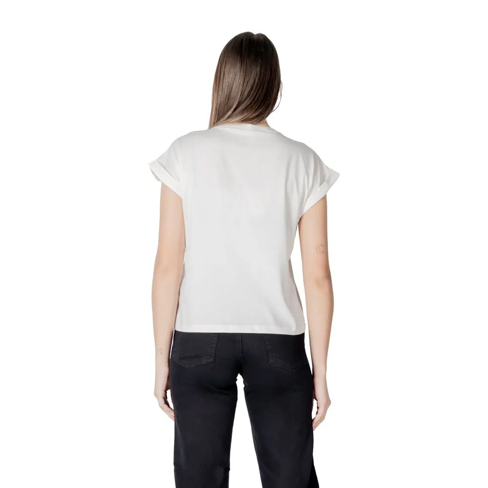 White Cotton Tops & T-Shirt