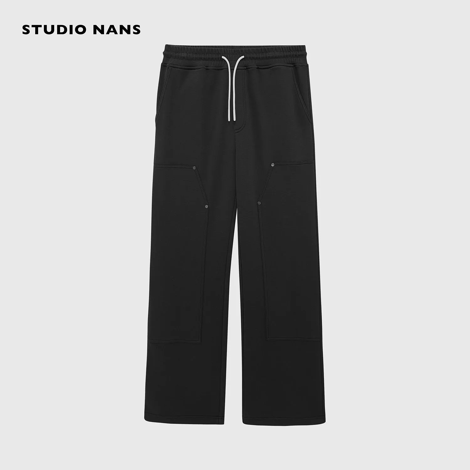 Wide-Leg Sports Trousers
