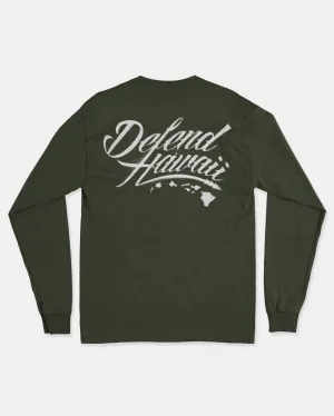 WILDSTYLE 'ELUA Military Green Longsleeve