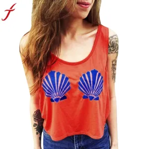Women Casual Print Tank Tops