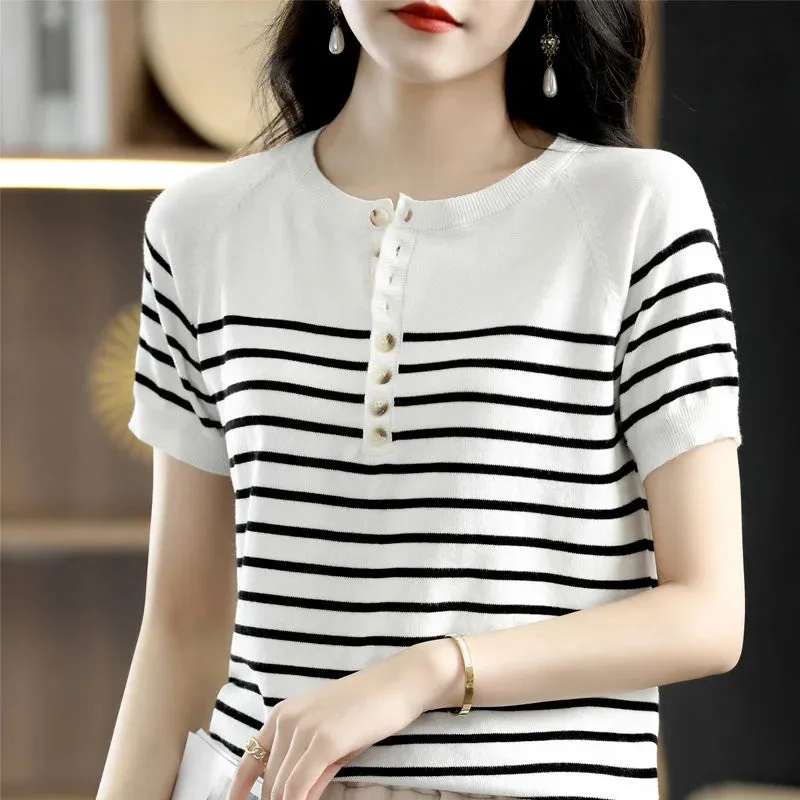 Women's Cotton Sweater Tee