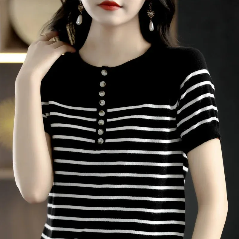 Women's Cotton Sweater Tee