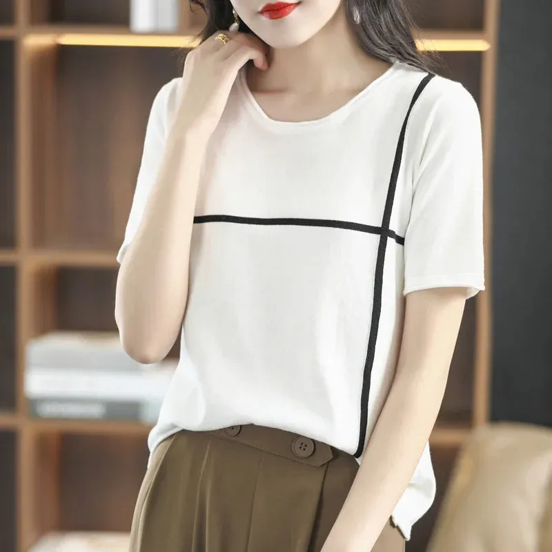 Women's Cotton Sweater Tee