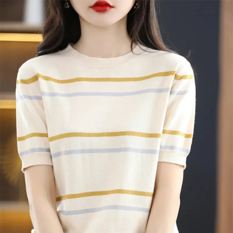 Women's Cotton Sweater Tee