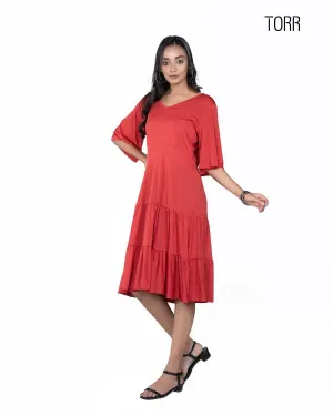 Women's Long Top | Red