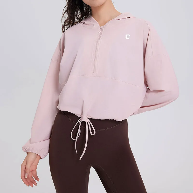 Women's Sun Protection Hooded Sports Jacket