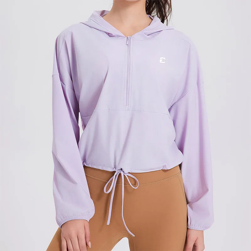 Women's Sun Protection Hooded Sports Jacket