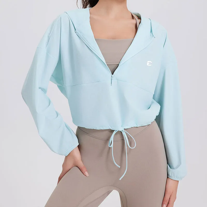 Women's Sun Protection Hooded Sports Jacket