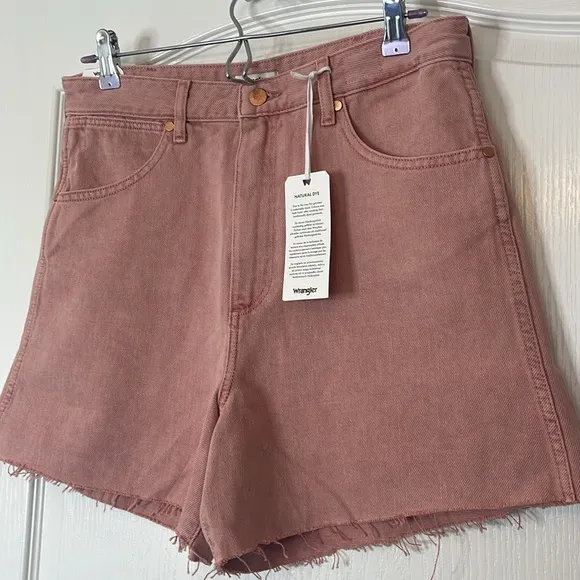Wrangler A-Line Denim Shorts Pink Size 30 / 10