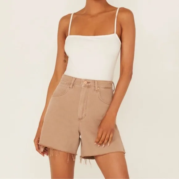Wrangler A-Line Denim Shorts Pink Size 30 / 10