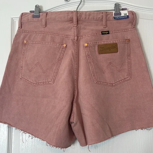 Wrangler A-Line Denim Shorts Pink Size 30 / 10