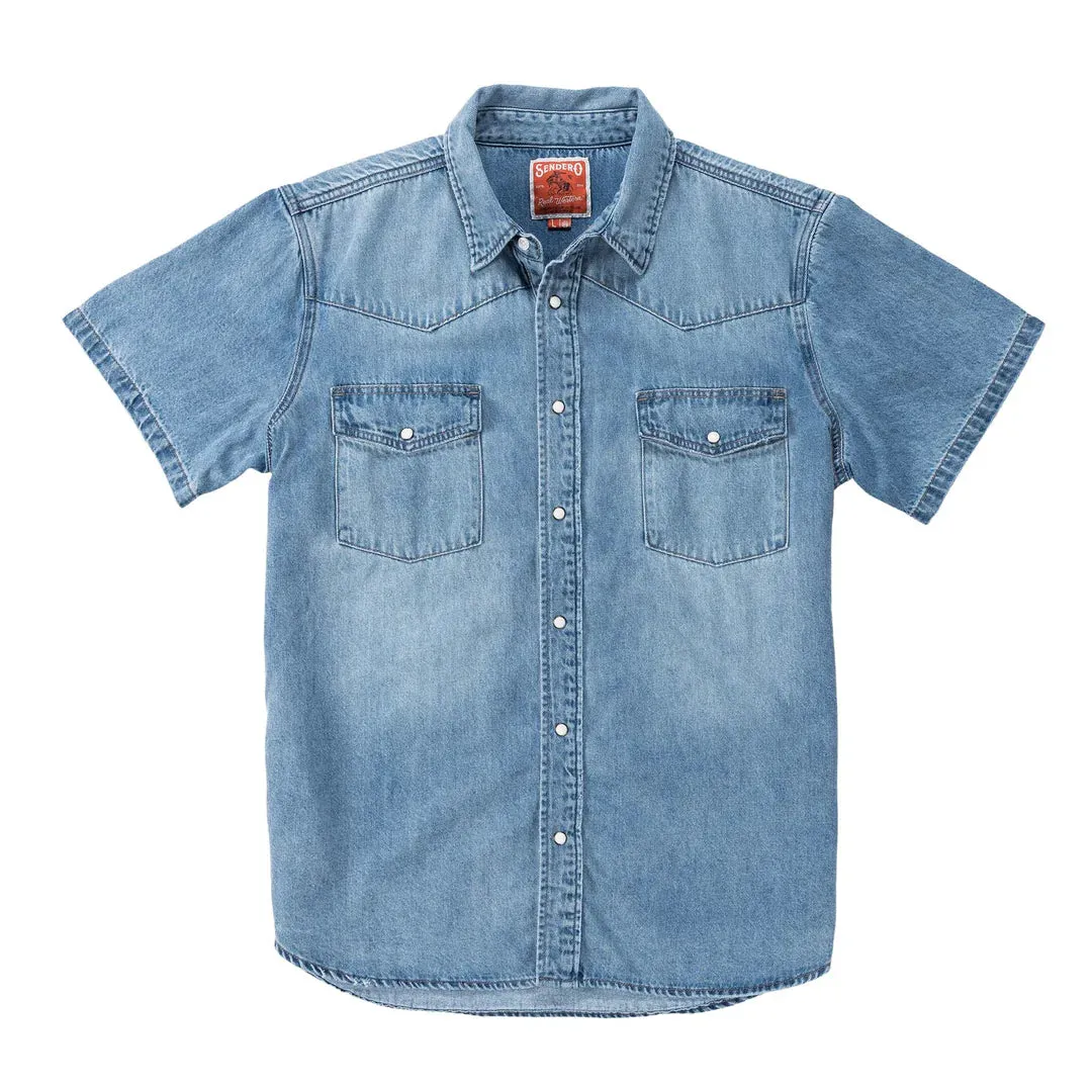 Wyatt Western Button Up SS Shirt