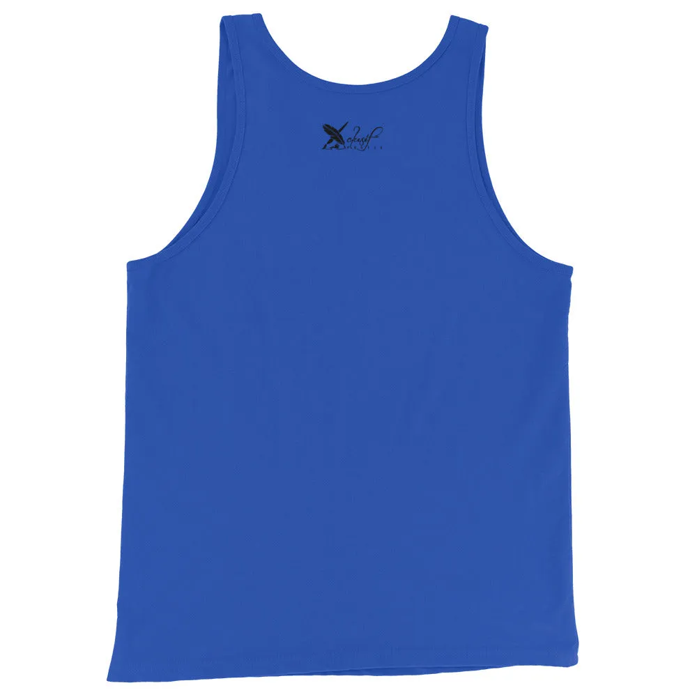 XCLUSIF POETIX RED & BLACK LOGO Unisex Tank Top