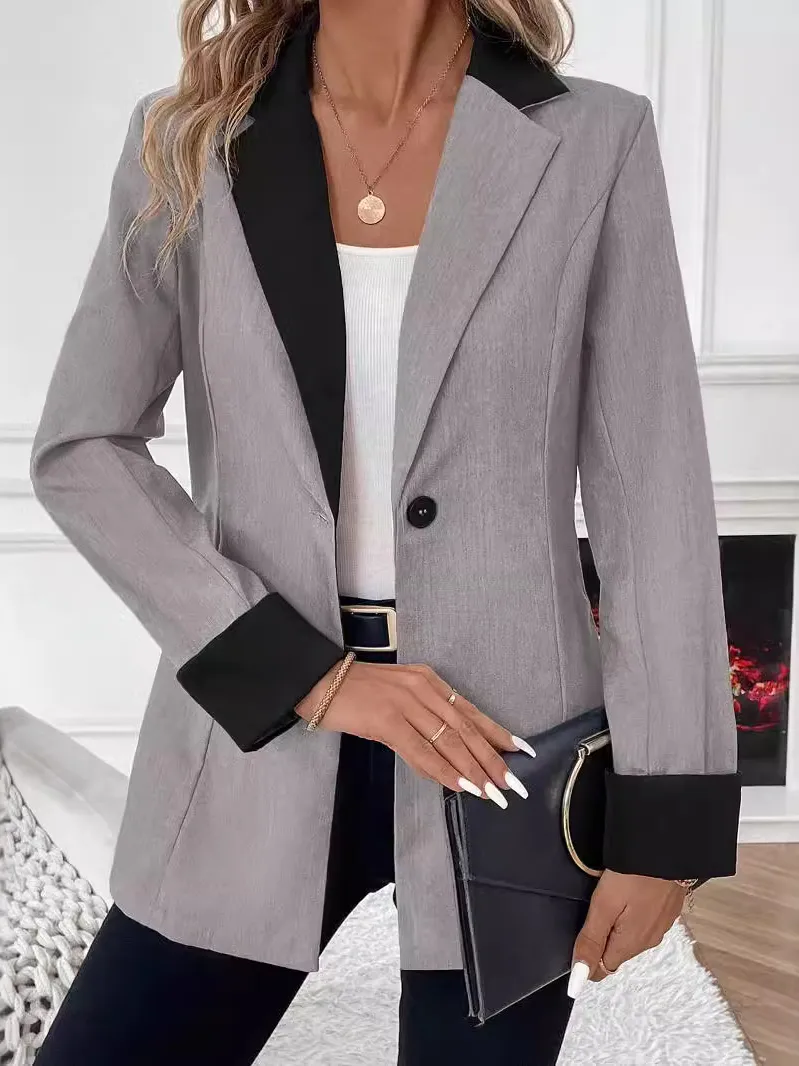 Zoe™ - Chic Long Sleeve Blazer